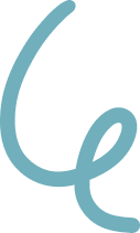 Blue swirly line